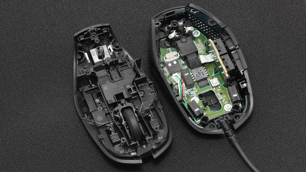 Logitech G302 im Test: Spielemaus mit Omron-Tastern und Federklicks