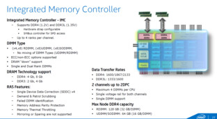 Intel Xeon D – Speichercontroller