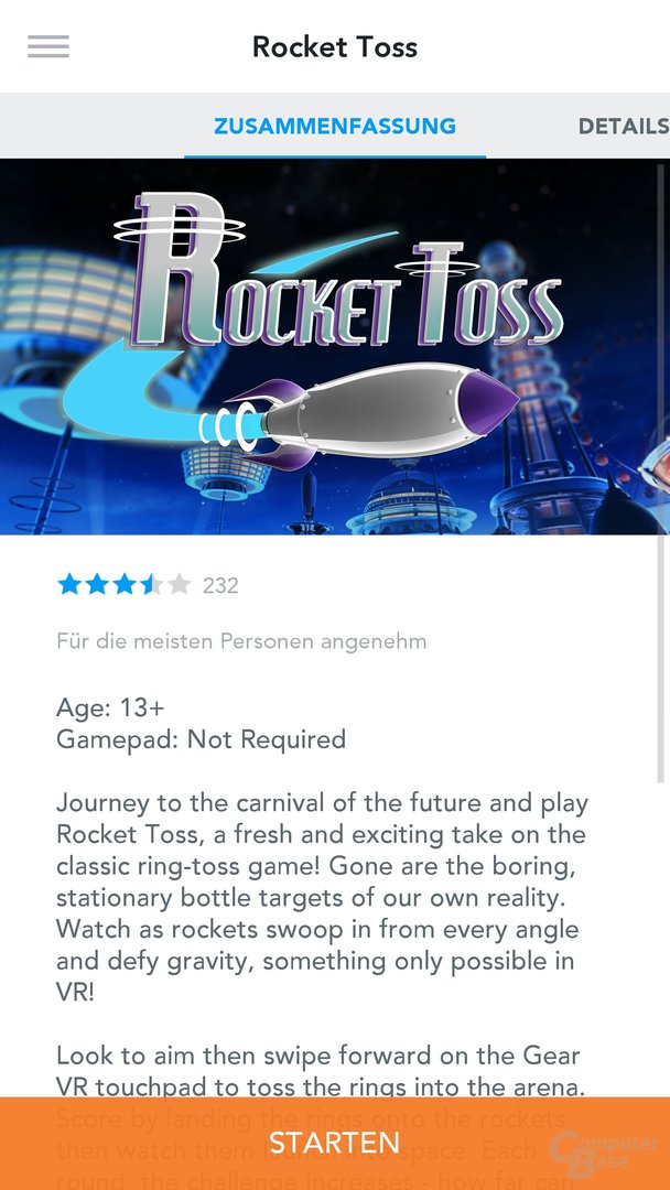 Rocket Toss