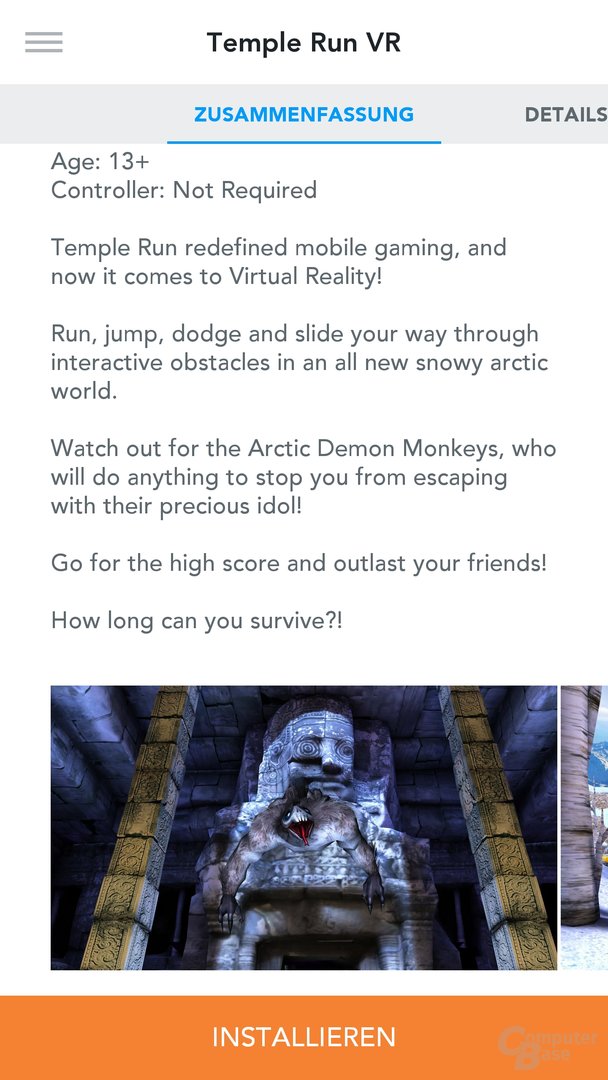 Temple Run VR