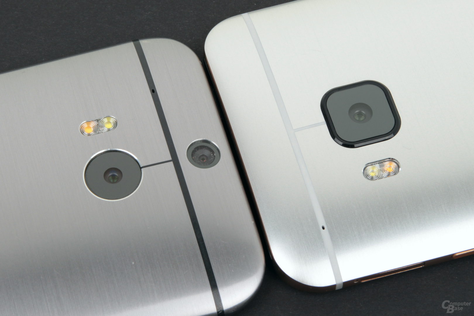 HTC One (M8) (links) und One M9