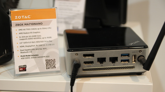 Zotac ZBox: Variante mit AMD Kaveri kommt nicht nach Europa