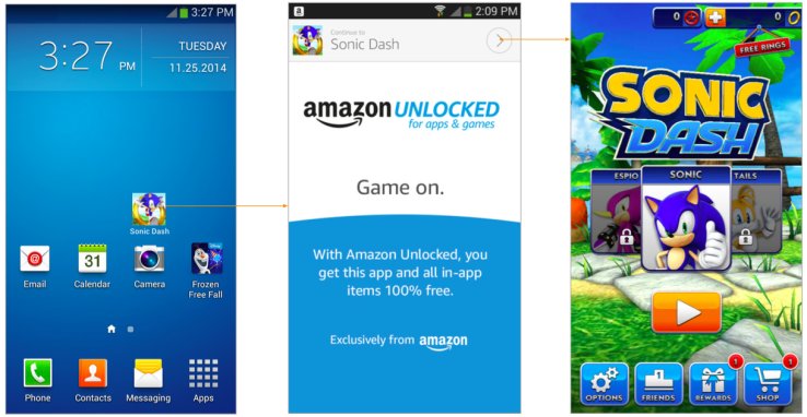 Amazon Unlocked for Apps & Games
