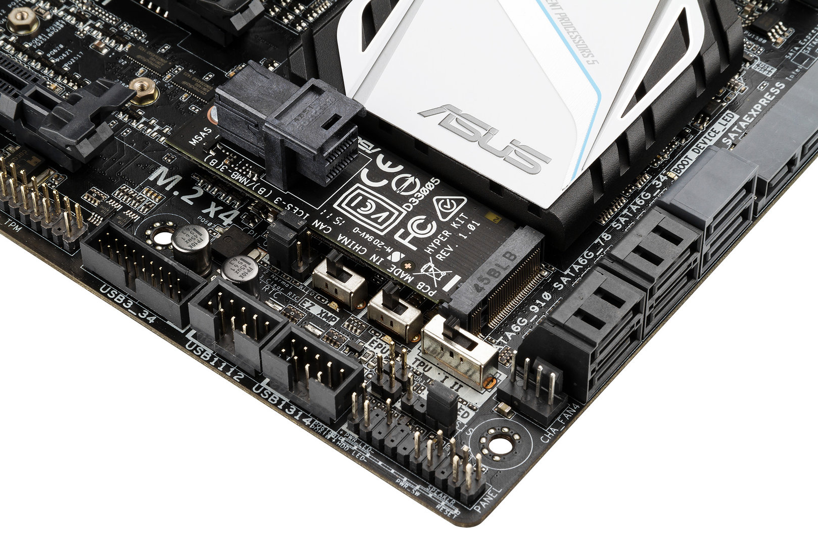 M.2-Adapter für Intels SSD 750 mit 2,5 Zoll