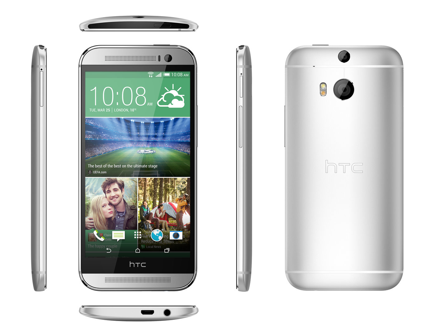 HTC One M8s Silber
