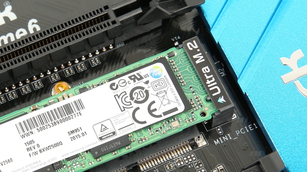 Samsung SM951 im Test: Die schnellste SSD für den M.2-Slot