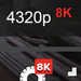 8K: YouTube spielt 4320p-Videos mit über 33 Megapixel ab