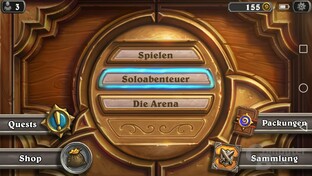 Hearthstone auf dem Smartphone