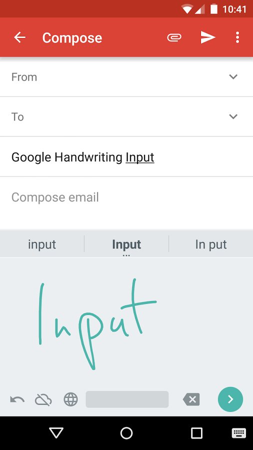 Google Handschrifterkennung