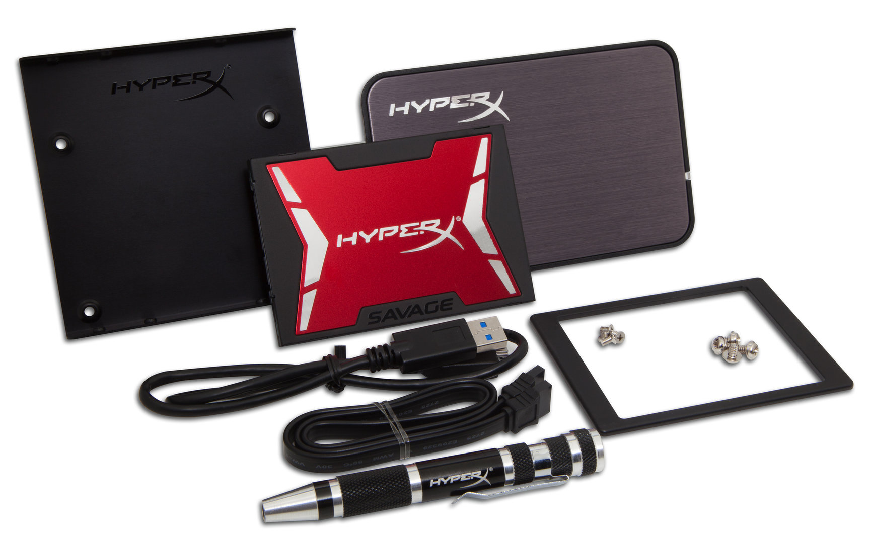 Kingston HyperX Savage SSD mit optionalem Upgrade-Kit