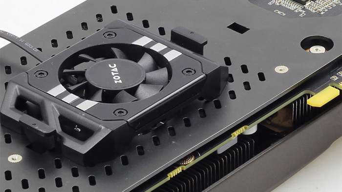 GeForce GTX 960: Zotac kühlt Nvidia-Grafikkarten auch von hinten