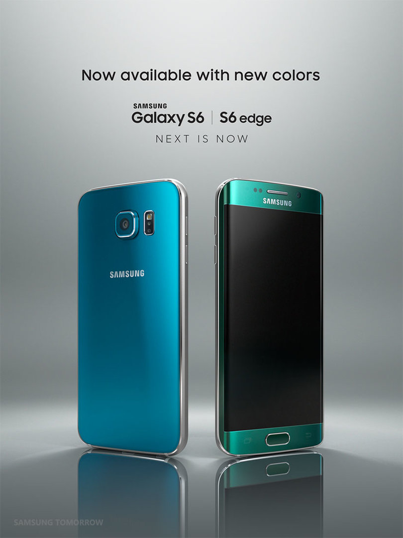 Neue Farbvarianten des Galaxy S6 und S6 edge