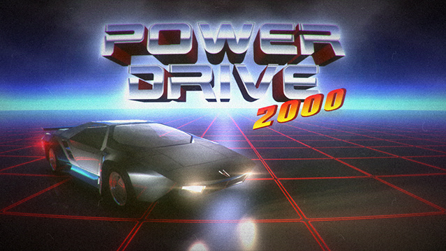 Power Drive 2000: Arcade-Racer im 80er-Look startet auf Kickstarter