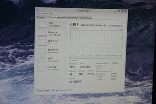 Nur rund zehn Prozent CPU-Last bei 4K-HEVC-Wiedergabe