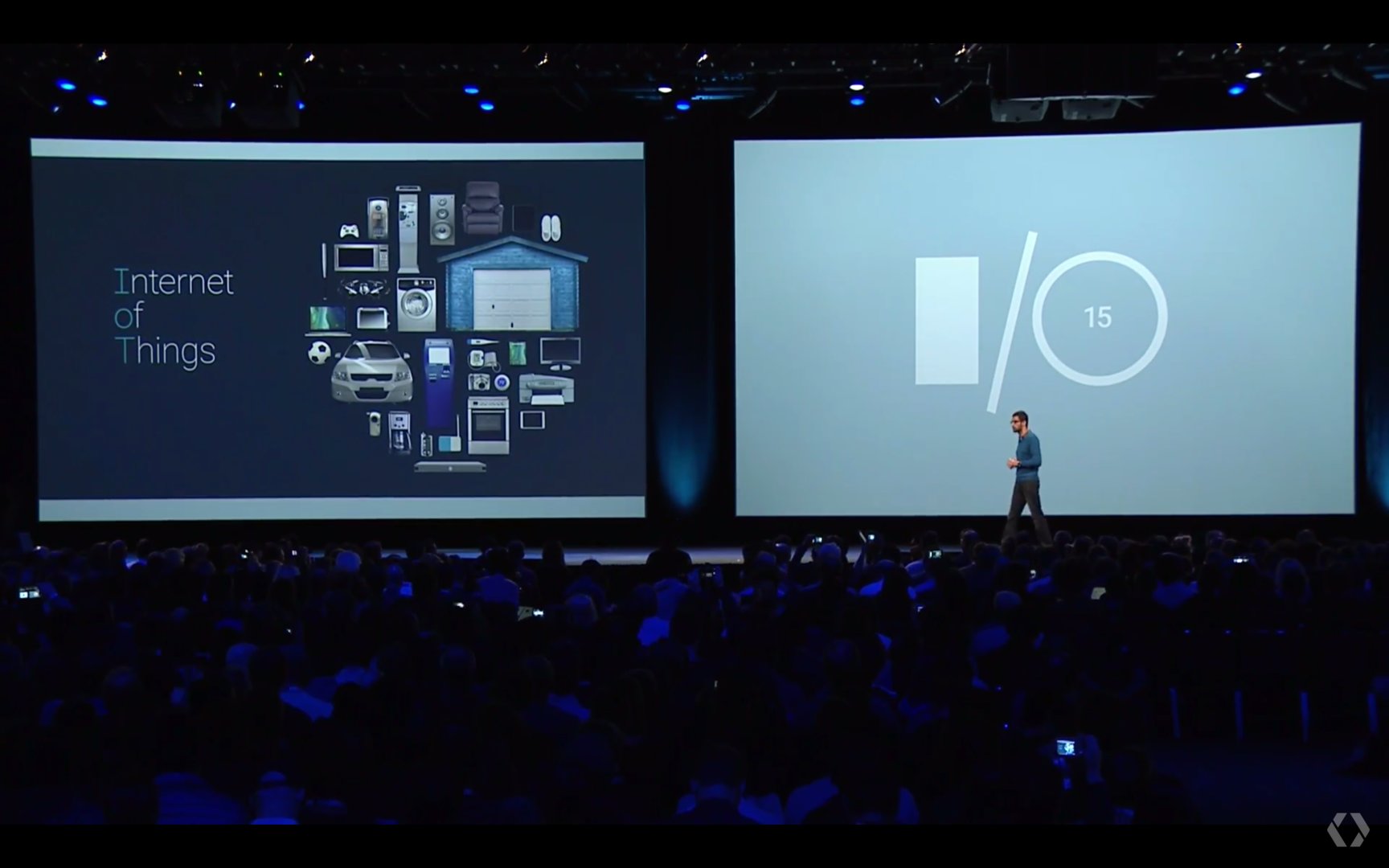 IoT bei der I/O Keynote