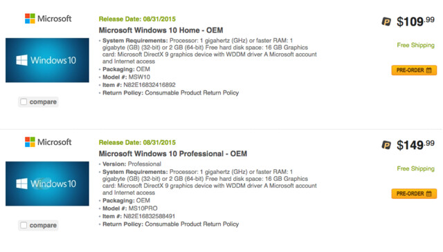 Windows 10 soll am 31. August zum Download bereitstehen
