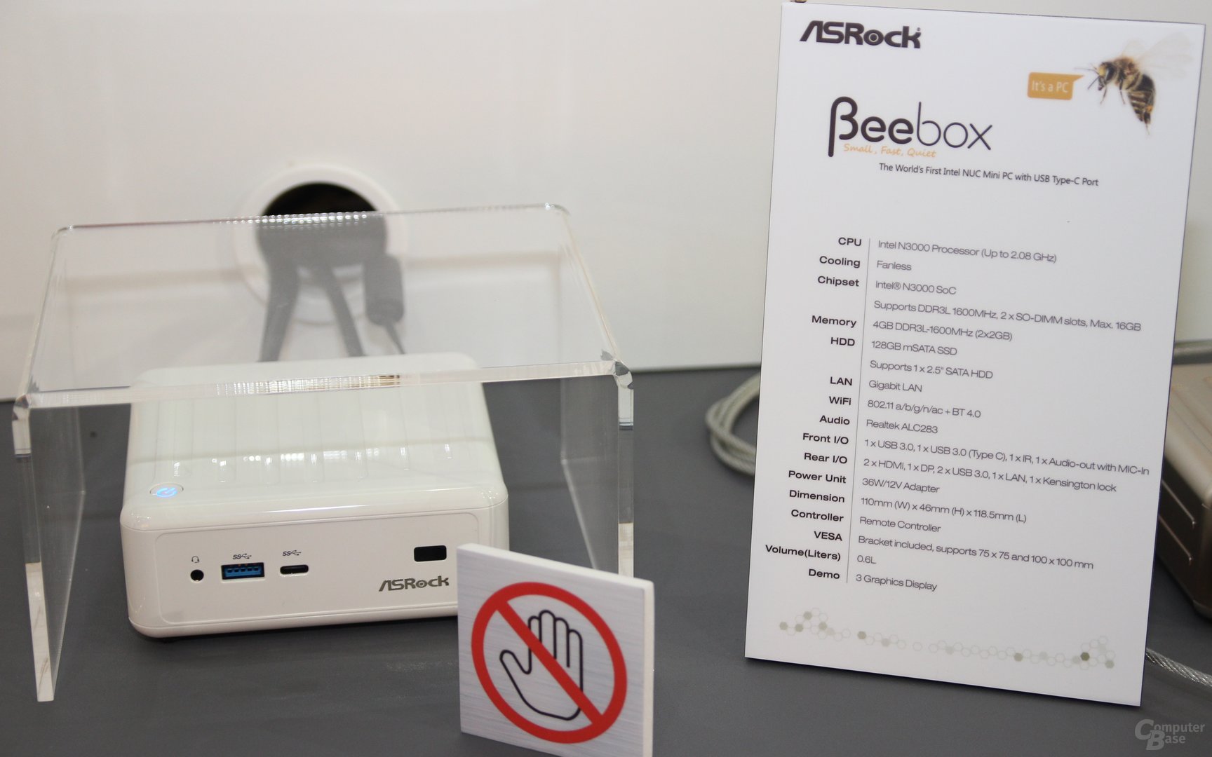 ASRocks Beebox mit USB Typ C zur Computex 2015
