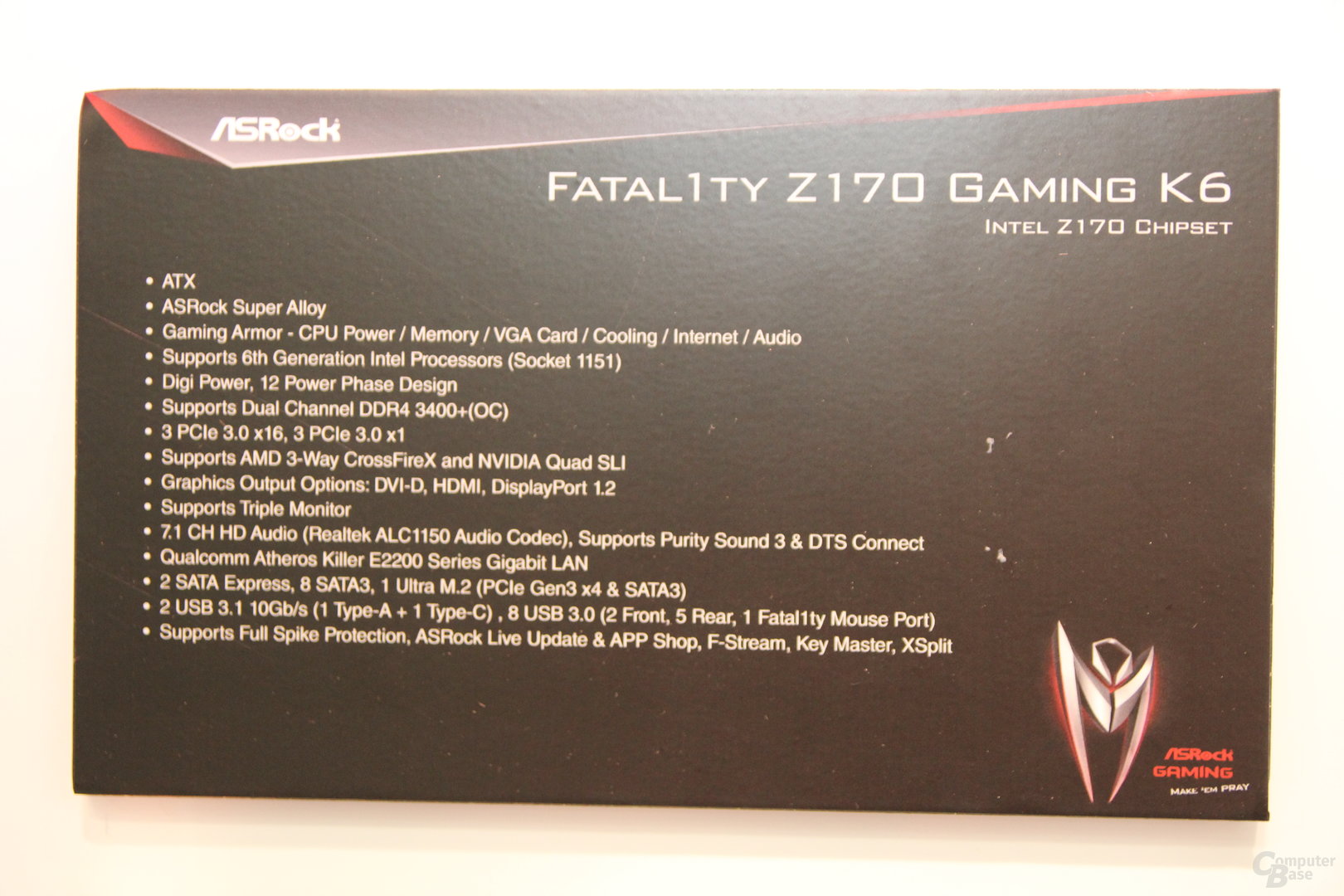 ASRock Fatal1ty Z170 Gaming K6