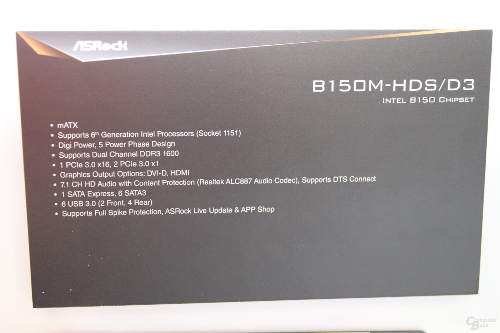 ASRock B150M-HDS/D3