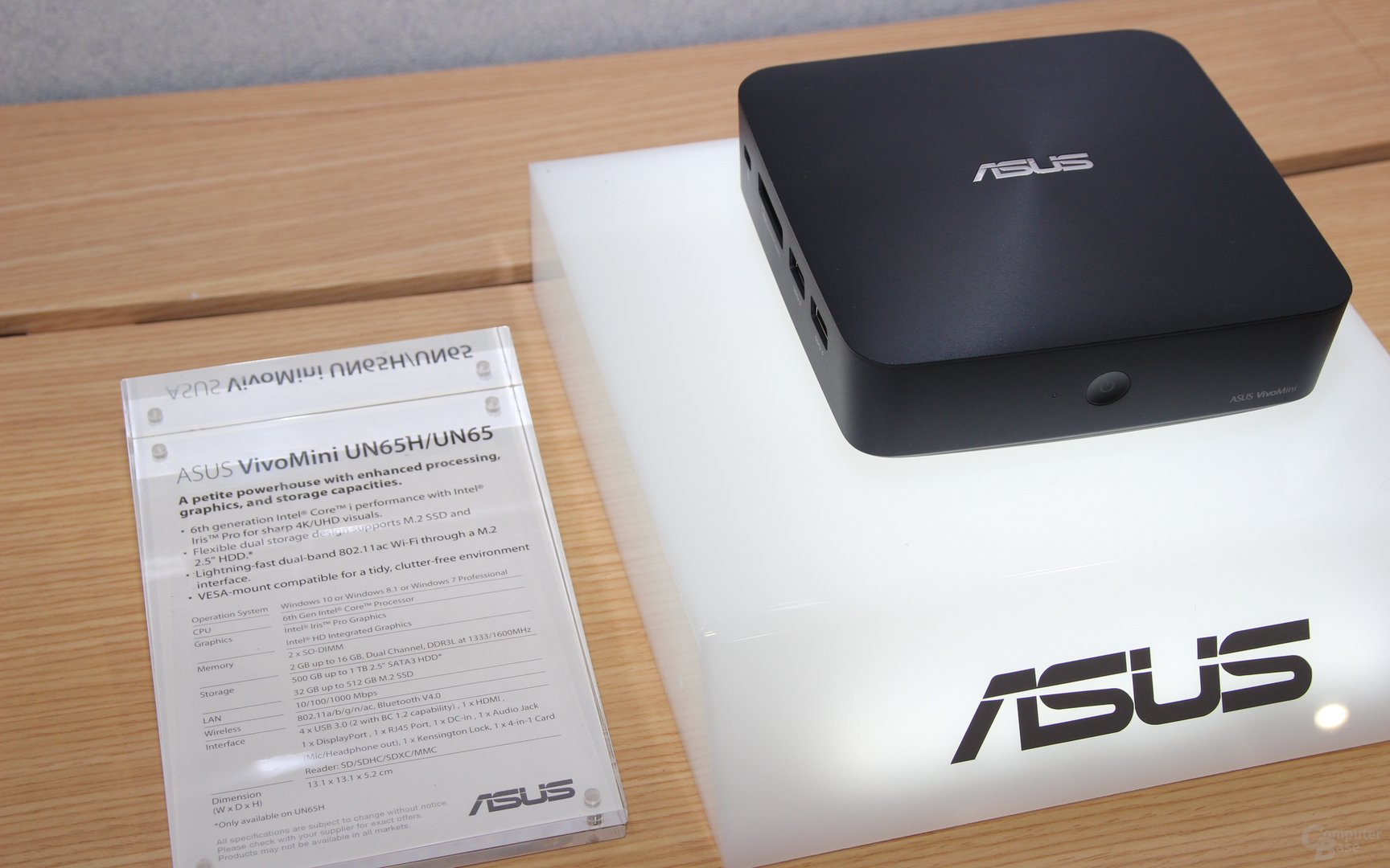 Asus VivoMini mit Skylake-CPU und Iris Pro
