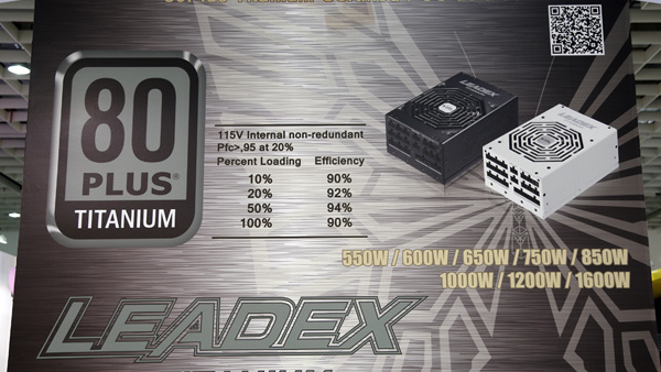 Super Flower: Leadex-Serie nun komplett ab 550 Watt mit 80Plus Titanium