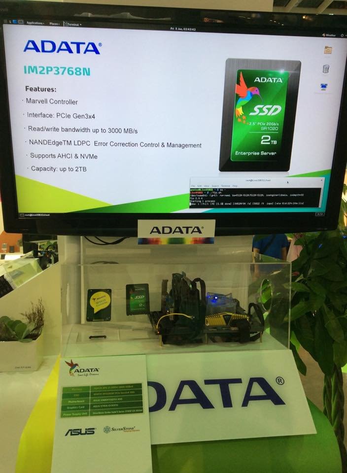 Adata SR1020 mit PCIe 3.0 x4
