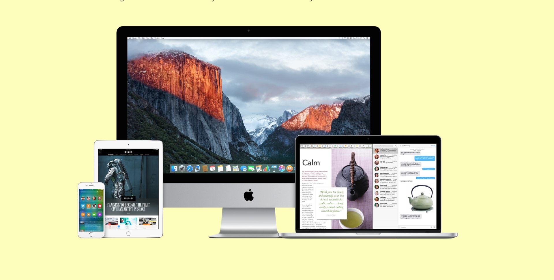 Apple nimmt Anmeldungen für die Beta von iOS 9 und OS X entgegen