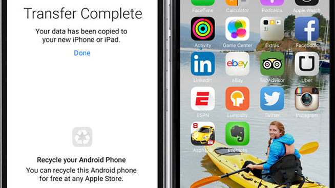 Move to iOS: Apple will den Wechsel von Android zu iOS leichter machen