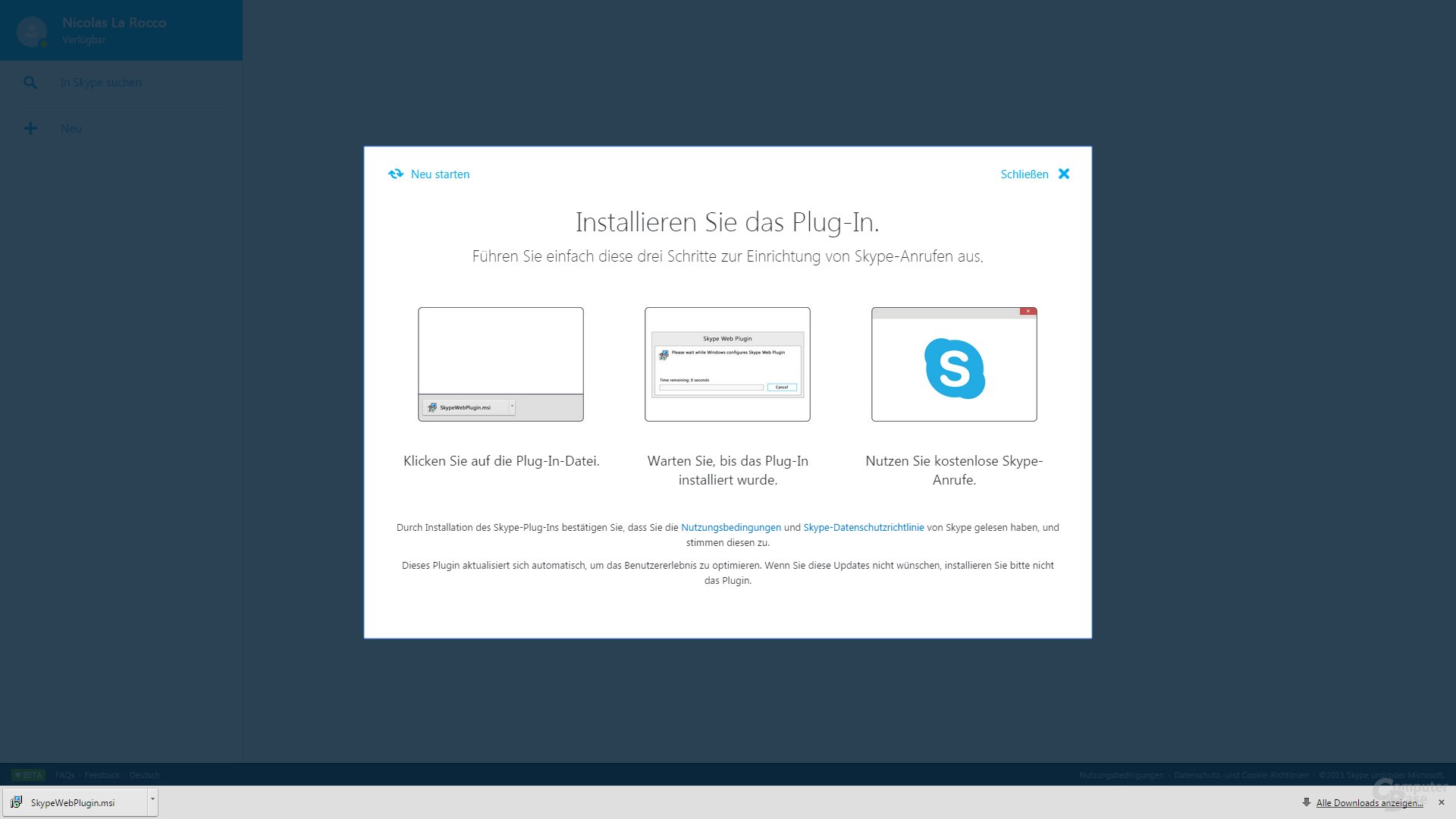 Skype for Web Beta