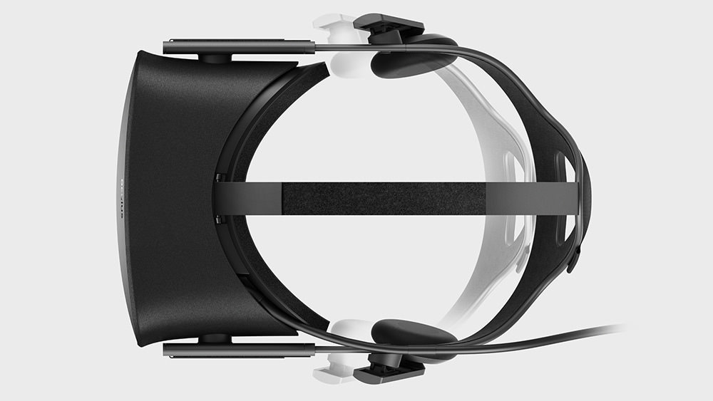 Oculus Rift – Ansicht von oben