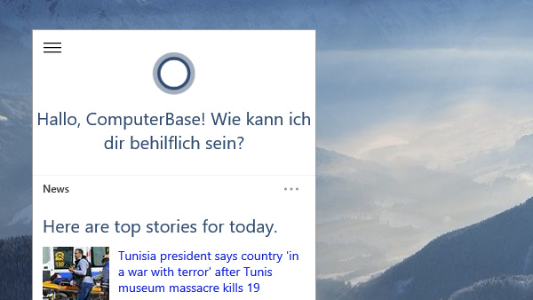 Windows 10: Toshiba bringt PCs mit Cortana-Taste