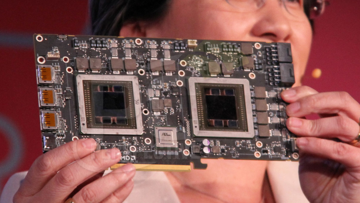 Flaggschiff: AMD zeigt Dual-Fiji-Grafiklösung zur E3 2015
