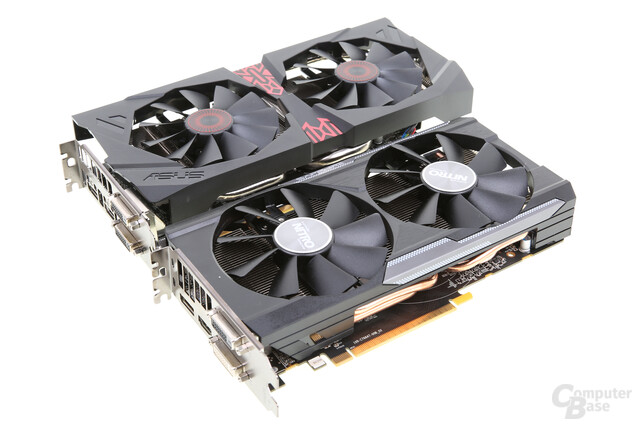 Asus Radeon R9 380 Strix und Sapphire Nitro R9 380