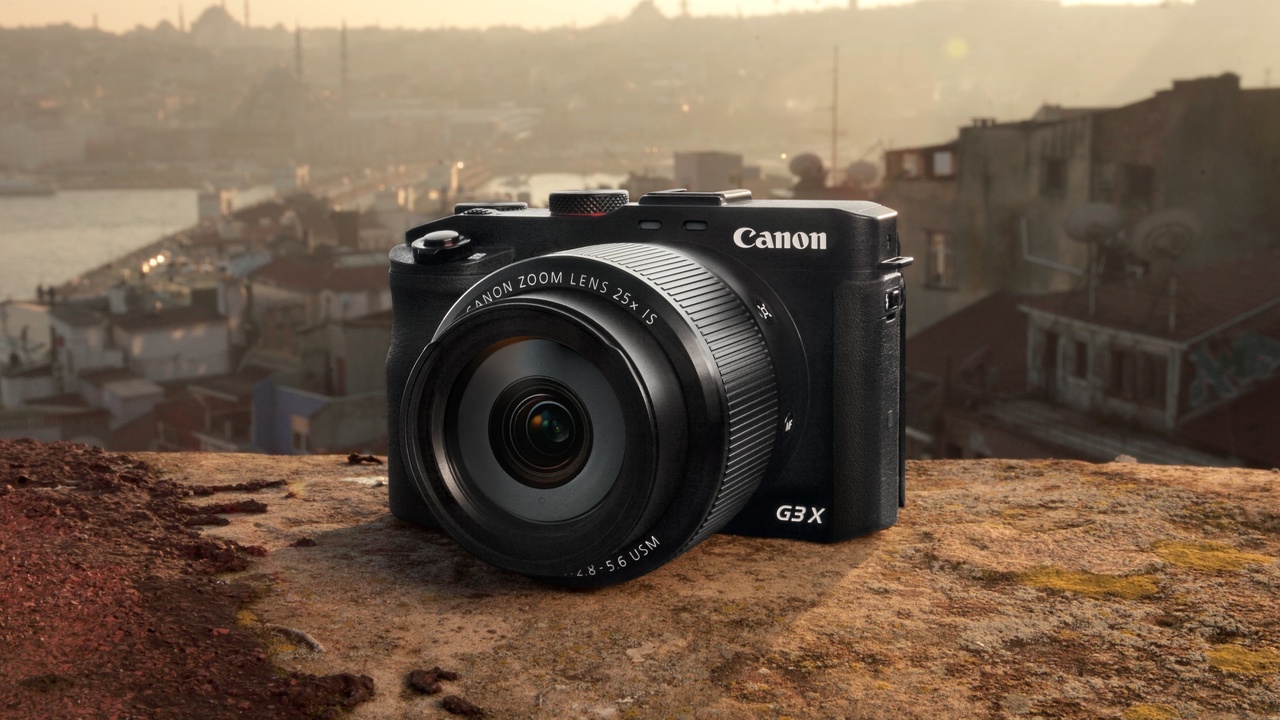 Canon G3x: Superzoom-Kompaktkamera mit 1"-Sensor für 900 Euro