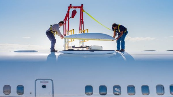 Internet im Flugzeug: Honeywell und Inmarsat testen Breitband-Dienst