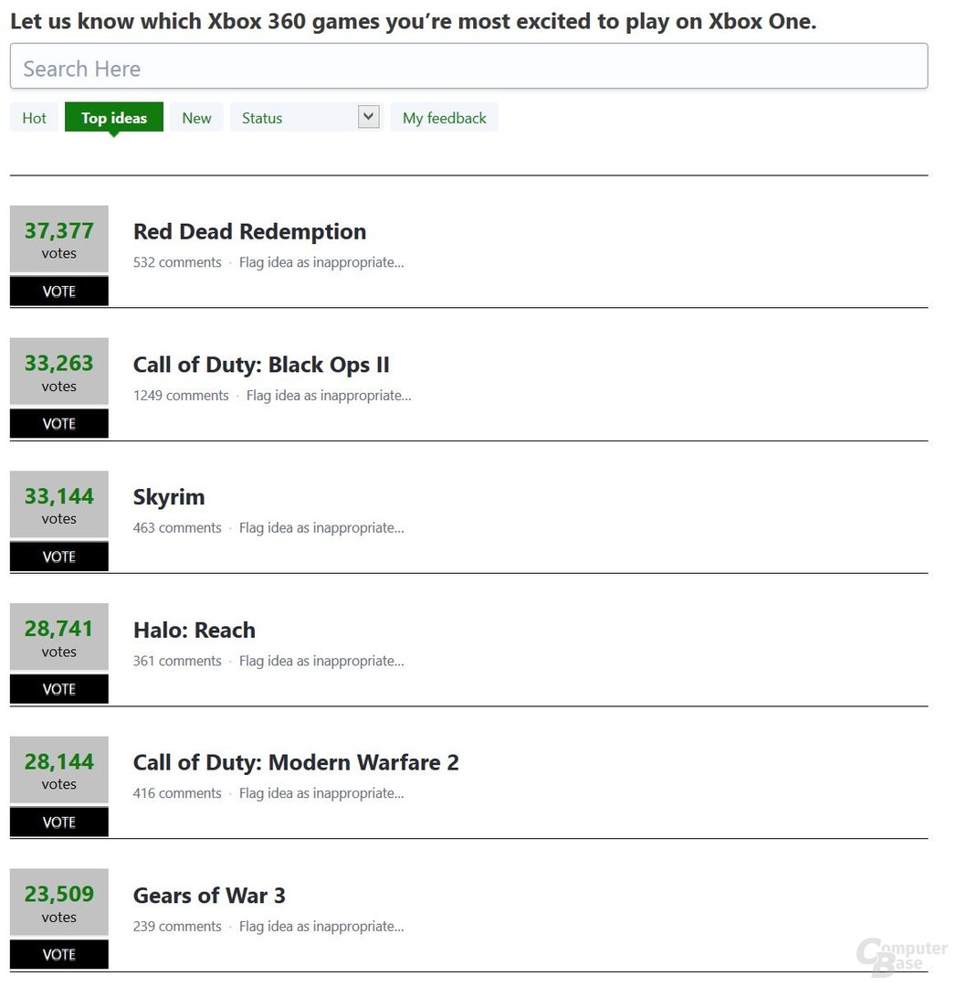 Die 6 am stärksten nachgefragten Xbox-360-Spiele