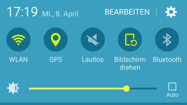 Samsung Galaxy S6: App bringt verschwundene Schnelleinstellungen zurück