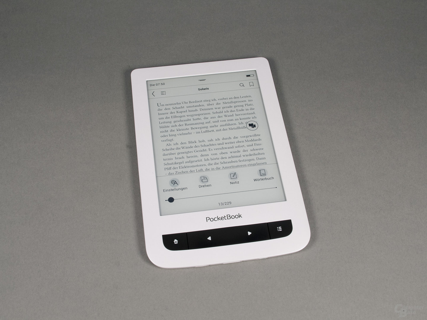 PocketBook Touch Lux 3: Leseeinstellungen