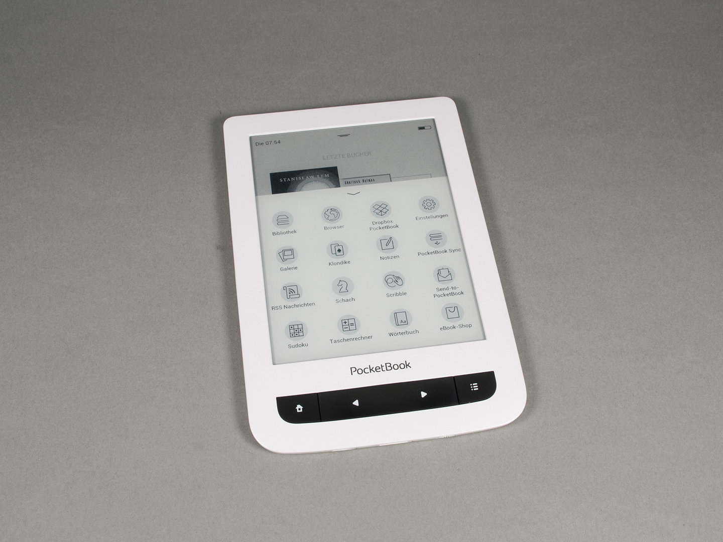 Zahlreiche zusätzliche Programme auf dem PocketBook Touch Lux 3