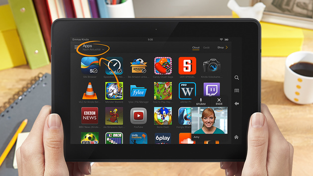 Amazon: Kindle Fire HDX 7 bis zu 110 Euro günstiger