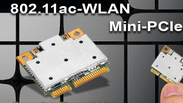 Silverstone ECW02: Mini-PCIe-Modul mit WLAN-ac als Intel-Alternative