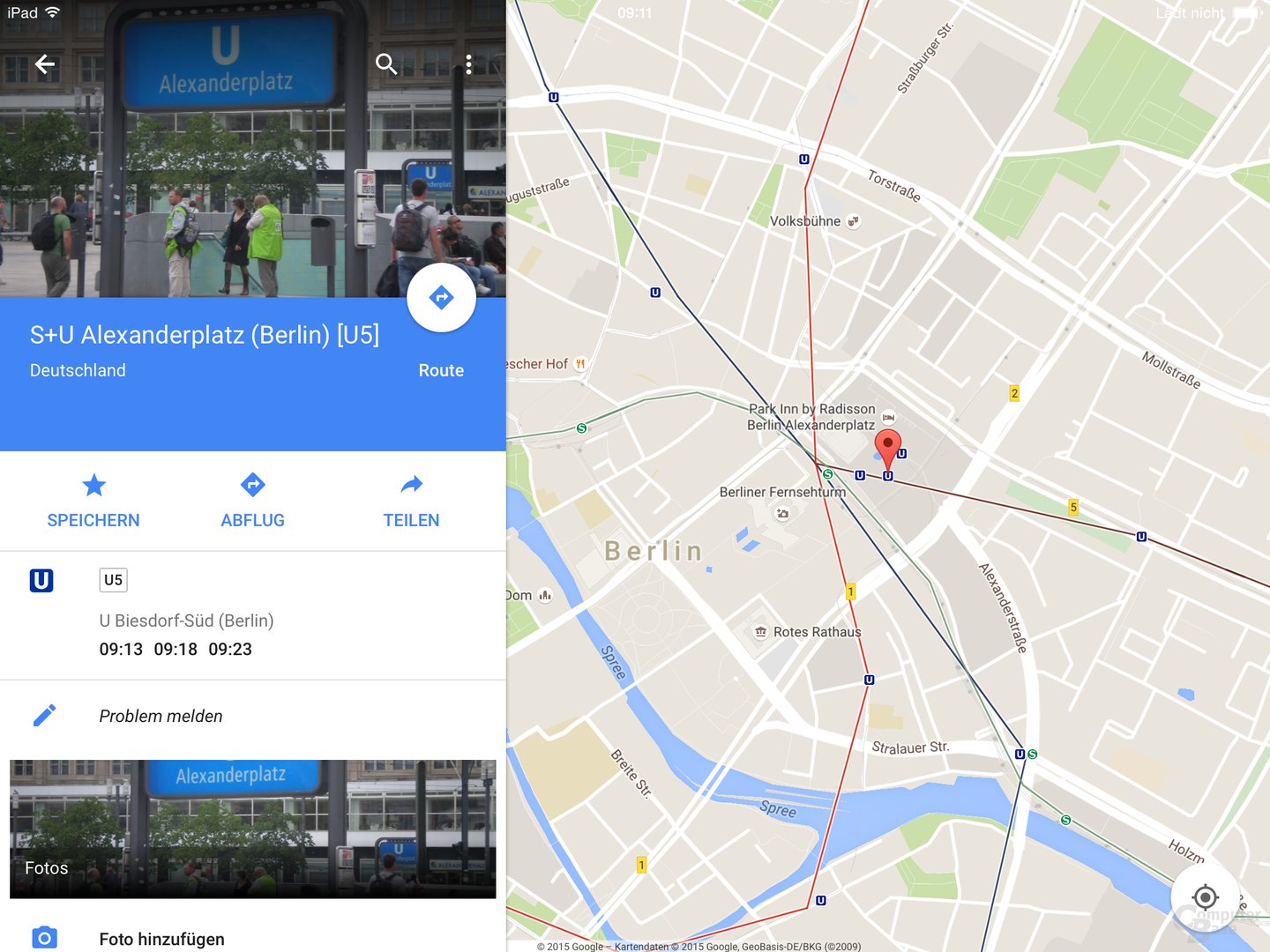 Google Maps 4.8.0 für iOS