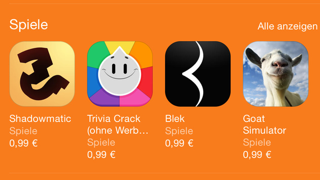 Apple App Store: 24 iOS-Apps für je 99 Cent