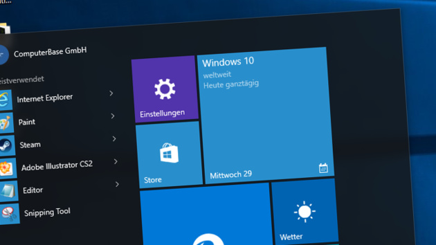 Deutsche Preise: Windows 10 Home kostet 135 Euro, Windows 10 Pro 279 Euro