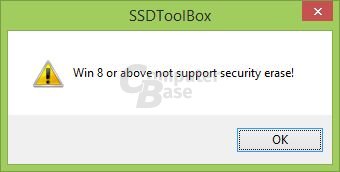 Secure Erase funktioniert mit der SX930 nicht