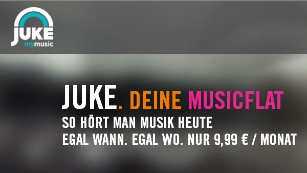 Juke: Nach Musik und Filmen nun auch E-Books erhältlich
