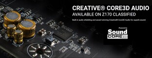 Creative Core3D Audiolösung bei EVGAs Z170 Mainboards