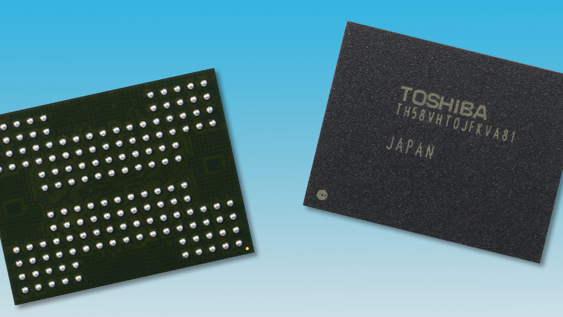 Speichertechnologie: Toshiba stapelt 16 NAND-Dies mit TSV übereinander