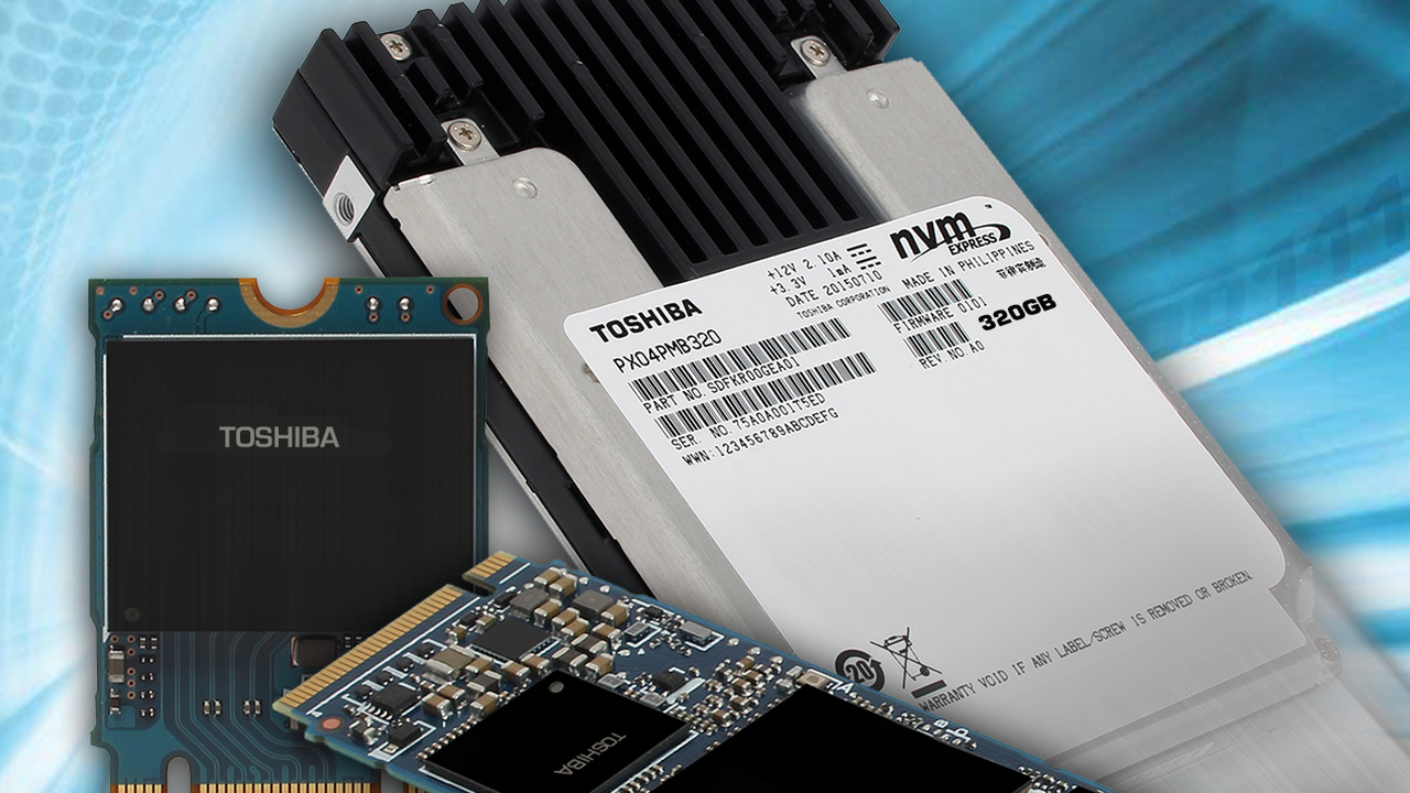 Solid State Drives: Toshiba startet in die NVMe-Ära mit drei SSD-Serien
