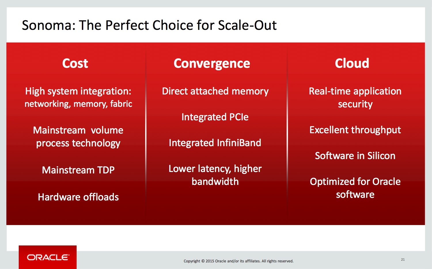 Oracles Low-Cost-SPARC-CPU Sonoma mit acht Kernen im Detail